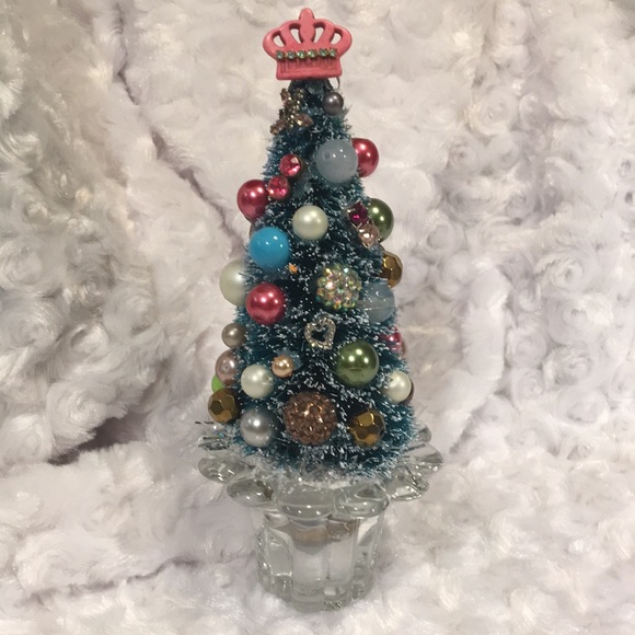 Hand Crafted Other - 🌲DECOR Christmas tree bottle brush Vintage EUROPEAN ornamentJewelry Pieces